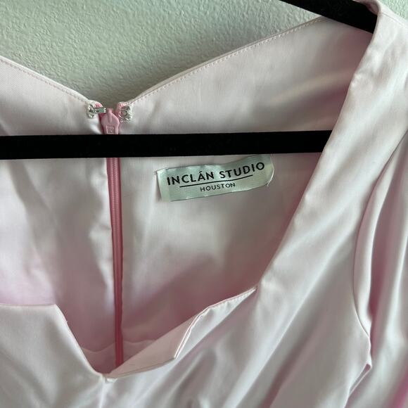 Inclan Studio Houston Pink Long Sleeve Blouse - Picture 6 of 7